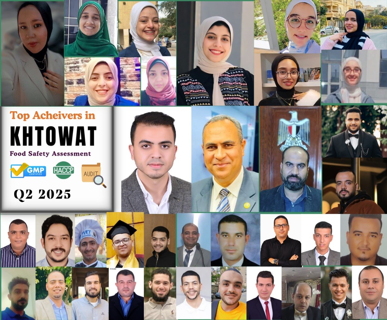 🎉 Celebrating the Top Achiever in Khtowat's Food Safety Assessment – Q2 2025 🏆