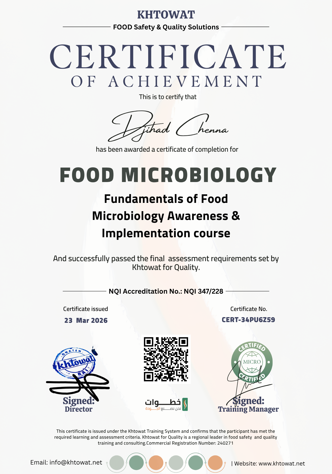 Food Microbiology